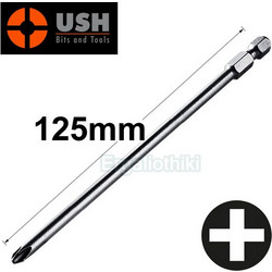 USH PH2x125mm Μύτη βιδολόγου