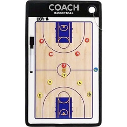 LIGASPORT ΠΙΝΑΚΑΣ ΤΑΚΤΙΚΗΣ ΜΠΑΣΚΕΤ 23x38cm (BASKETBALL TACTIC BOARD)