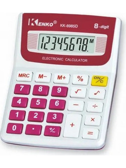 Kenko Ηλεκτρονική Αριθμομηχανή Electronic Calculator KK-8985D