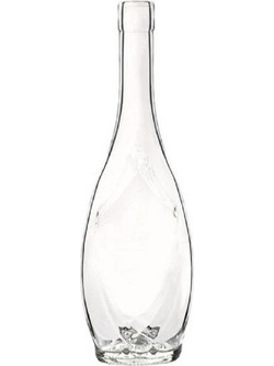 Μπουκάλι Γυάλινο 250ml LERA (ΦΕΛΛΟΣ) - Διαφανές 30τεμ
