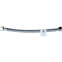 Σπιράλ Συνδέσεως 50cm Θηλυκό-Θηλυκό 1/2' O14 mm S.S 304 Ελαστικό, Ορειχάλκινοι Μαστοί Domistyle 23038