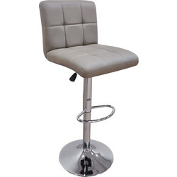 Σκαμπό Μπάρ 2τμχ Bar40 Cappuccino Pu 43x52x113εκ. - ZITA PLUS