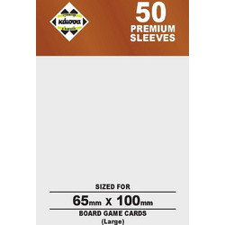 Kάισσα Premium Sleeves 65x100mm 80M 50τμχ Copper Large (KA112370)