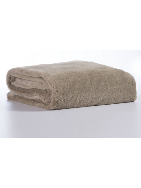 ΚΟΥΒΕΡΤΑ ΠΟΛ.RABBIT FUR WARMER 240X220 Silver