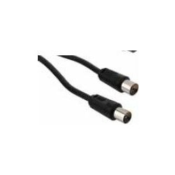 ΚΑΛΩΔΙΟ ΤΗΛΕΟΡΑΣΗΣ Coaxial 9.5mm ΑΡΣΕΝΙΚΟ ΣΕ 9.5 ΘΗΛΥΚΟ ΠΛΑΓΙΑς 3M ΜΑΥΡΟ LINEME - Lineme