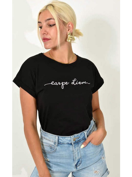T-shirt με τύπωμα AM-SHOES
