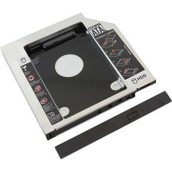 Θήκη Σκληρού Δίσκου 2.5'' SATA για Laptop 12.7mm από Αλουμίνιο, για Αντικατάσταση CD/DVD - Aria Trade