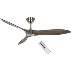 CasaFan Eco Airscrew 152 BN-GW Ανεμιστήρας Οροφής 152cm 16W με Τηλεχειριστήριο Καφέ