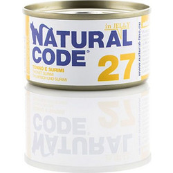 Natural Code 27 Adult with Tuna & Surimi in Jelly 85gr