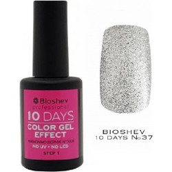 Bioshev 10 Days Color Gel Effect 037 Gloss Βερνίκι Νυχιών Μακράς Διαρκείας 11ml