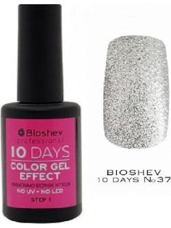 Bioshev 10 Days Color Gel Effect 037 Gloss Βερνίκι Νυχιών Μακράς Διαρκείας 11ml