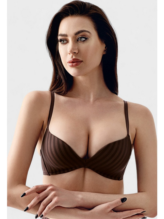 New Bra Lingerie Σουτιέν Χωρίς Ενίσχυση Καφέ NB1792-1