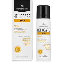 Heliocare 360 Airgel Αντηλιακό Gel Προσώπου SPF50 60ml
