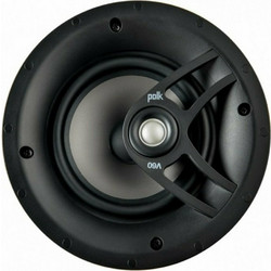 Polk Audio V60 Ηχείο Τοίχου 10W Μαύρο
