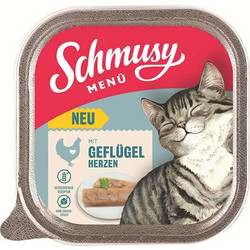 Finnern Schmusy Menu Adult Grain Free with Poultry Hearts 100gr
