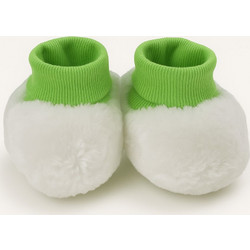 Πατουσάκια Χνουδωτά Green 0-12m 71203990002