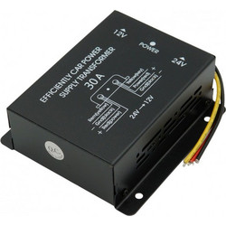 Μετασχηματιστής αυτοκινήτου 30A 24V σε 12V