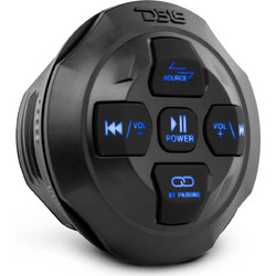 DS18 BTRC-R Αδιάβροχος Ψηφιακός Δέκτης Bluetooth Audio με Χειριστήρια Χωνευτής Τοποθέτησης