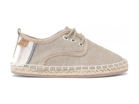 MAYORAL Παιδικές Εσπαντρίγιες Alpargata Cordones - 25-43682-095 - Taupe
