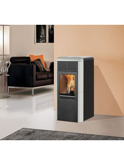 Edilkamin Point 2 Grey Σόμπα Pellet 8.2kW