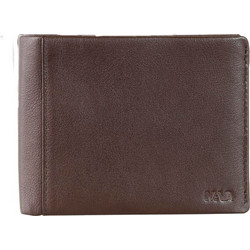Δερμάτινο πορτοφόλι NAVA SM405 BROWN ΚΑΦΕ
