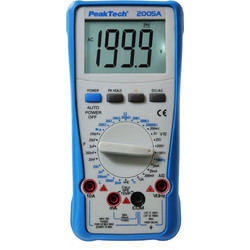PeakTech(R) P 2005 A 1000 V Ψηφιακό Πολύμετρο2000 Counts, 10A AC/DC