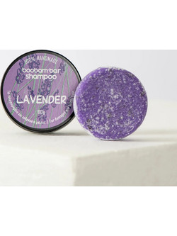 Boobam Lavender Bar Φυτικό Σαμπουάν 60gr
