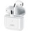 Remax TWS-10i Ακουστικά Bluetooth Earbud Ανθεκτικά στο Νερό White