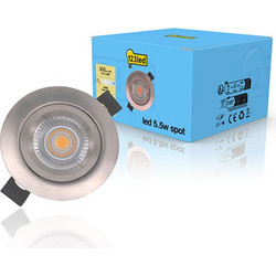 Προβολέας 123led με χωνευτό φωτισμό νικελίου, O 68mm (5,5W) | 2700K