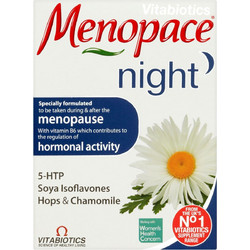 Vitabiotics Menopace Night 30 Ταμπλέτες