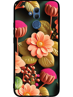 Sonique 3D Flower Series Back Cover Salmon (Huawei Mate 20 Lite)