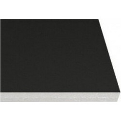 ΧΑΡΤΟΝΙ ΜΑΚΕΤΑΣ 5ΜΜ 50x70 ΜΑΥΡΟ - ΛΕΥΚΟ