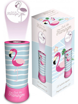 Flamingo Happy Flamingo 2-in-1 Projector, Lamp, Night Light