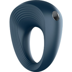Satisfyer Power Ring Δαχτυλίδι Πέους Σιλικόνης με Δόνηση Μπλε