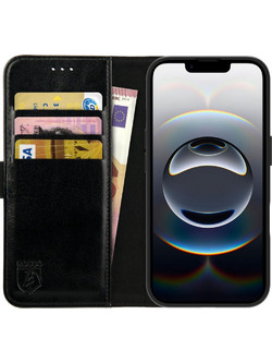 Θήκη iPhone 17e / 16e Rosso Element PU Πορτοφόλι - Black (8719246468391)