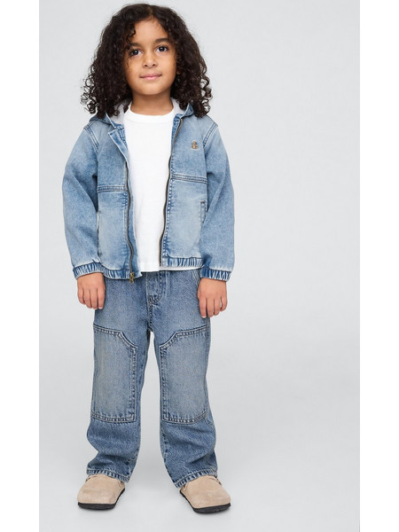 Βρεφικό & Νηπιακό UltraSoft Baggy Carpenter Τζιν Παντελόνι Medium wash