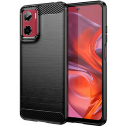 Spacecase Carbon Θήκη Μαύρο (Motorola Moto G05 / E15)