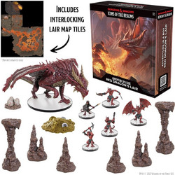 Wizkids D&D Icons of the Realms pre-painted Miniatures Adventure in a Box - Red Dragon's Lair