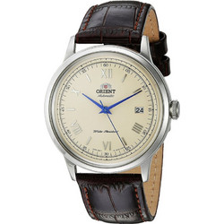 Orient Bambino Ανδρικό Ρολόι Αυτόματο με Καφέ Δερμάτινο Λουράκι FAC00009N0