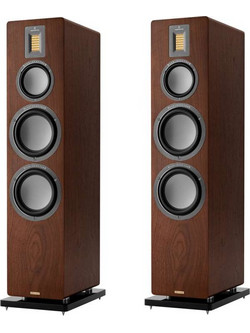 Audiovector QR 7 Ζεύγος Ηχείων Hi-Fi Δαπέδου 330W 3 Δρόμων Dark Walnut