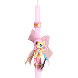 Hasbro Λαμπάδα My Little Pony Fluttershy 9cm