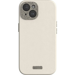 Moshi Napa Magsafe - Leather Case For Iphone 15 (Eggnog White) - (99MO231109)