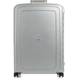 Samsonite S'Cure Βαλίτσα Μεγάλη 75x52x31cm με 4 Ρόδες Ασημί