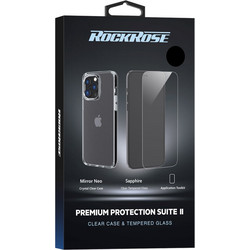 Rockrose 2.5D Premium Back Cover Transparent (iPhone 14 Plus)
