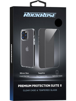 Rockrose 2.5D Premium Back Cover Transparent (iPhone 14 Plus)