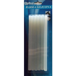 Ράβδοι σιλικόνης - Θερμόκολλα - 1x18cm - 6pcs - 913136 Tradesor