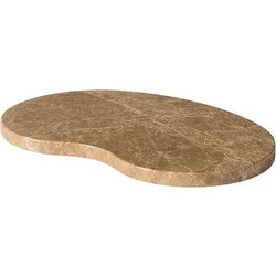 Πλατώ Tapas Organic Suji Μπεζ Μάρμαρo S W20xL30xH1,5 cm MUUBS