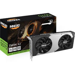Inno3D GeForce RTX 5070 12GB GDDR7 Twin X2 Κάρτα Γραφικών