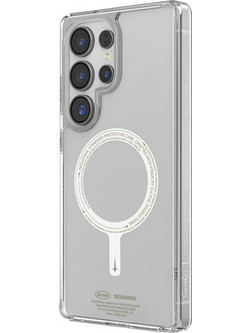 Skinarma Case Saido MagSafe for Samsung Galaxy S25 Ultra niteglow - (SK-S25U-SDOGLOW-GRN)