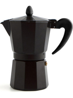 Quid S2700230 Μπρίκι Espresso 9Cups Μαύρο